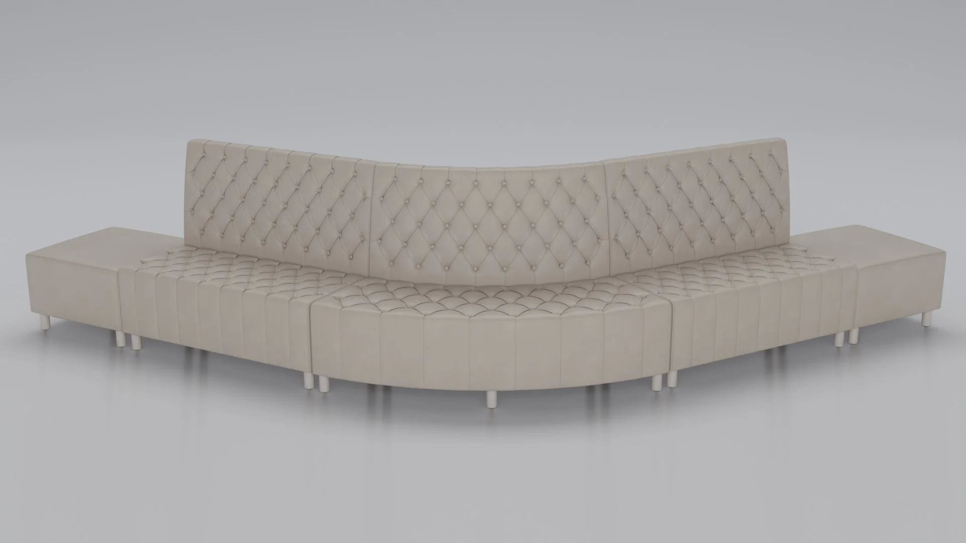 Commercial modular seating from the A4 102 collection by Cria Furniture